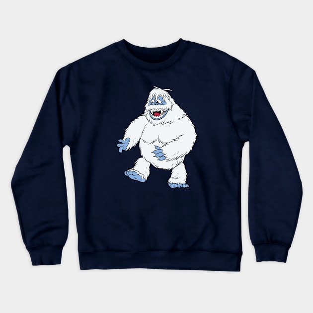 Abominable Snow Monster Crewneck Sweatshirt by Yusa The Faith